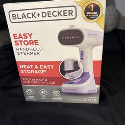 Black+Decker Easy Store Pro Foldable Steamer 