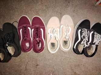 Women's vans size 5 size 6
