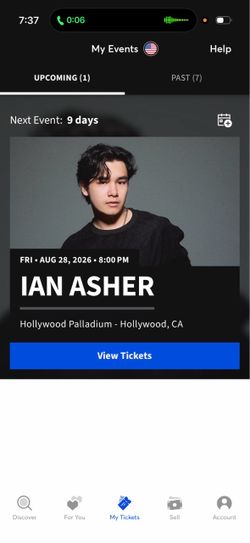 Hollywood PallAdium- IAN ASHER