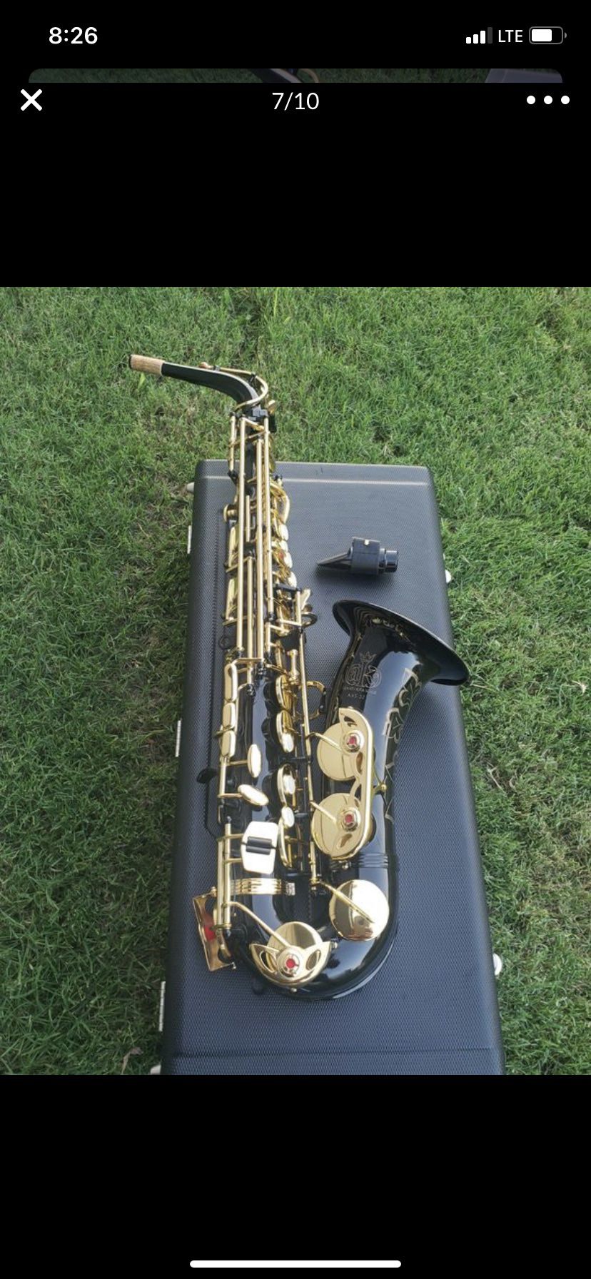 Amati kraslice big bell alto saxophone