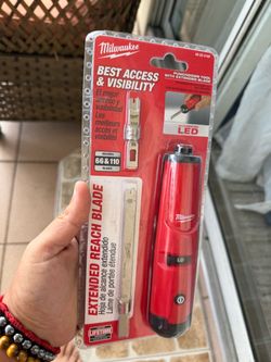 Milwaukee Punchdown Tool with Extended Blade & LED – NEW