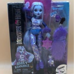 MONSTER HIGH ABBEY BOMINABLE NEW SEALED G3 MATTEL HNF64