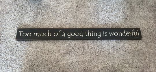 Wooden Quote Sign Wall Decor