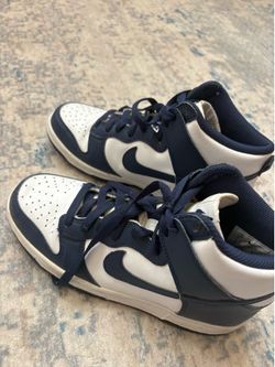 Nike Dunk Low Navy/White - Size 5.5