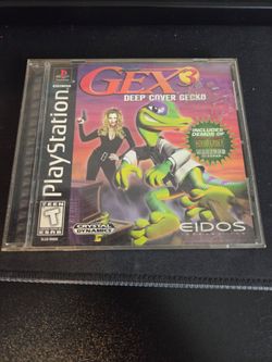 Gex 3: Deep Cover Gecko CIB for Playstation 1