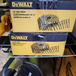 Dewalt 15* Coil Nails 