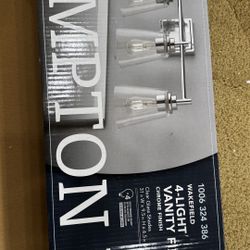  Bathroom Vanity Light – 4 Light (Hampton Bay)