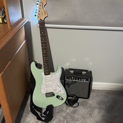 Guitar + amp