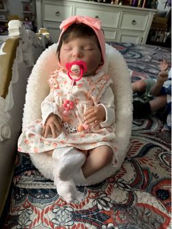 Reborn doll made from a kit