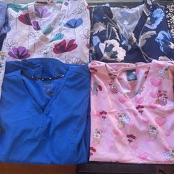 scrub tops 