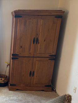 Pier one Armoire solid wood