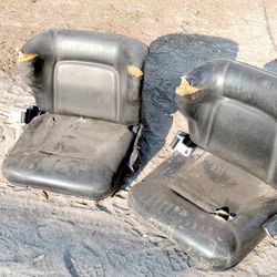 2 x Toyota Machinery or Forklift Seats