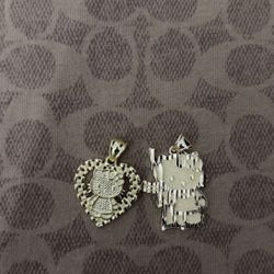 Hello Kitty Pendants (Gold Plated)