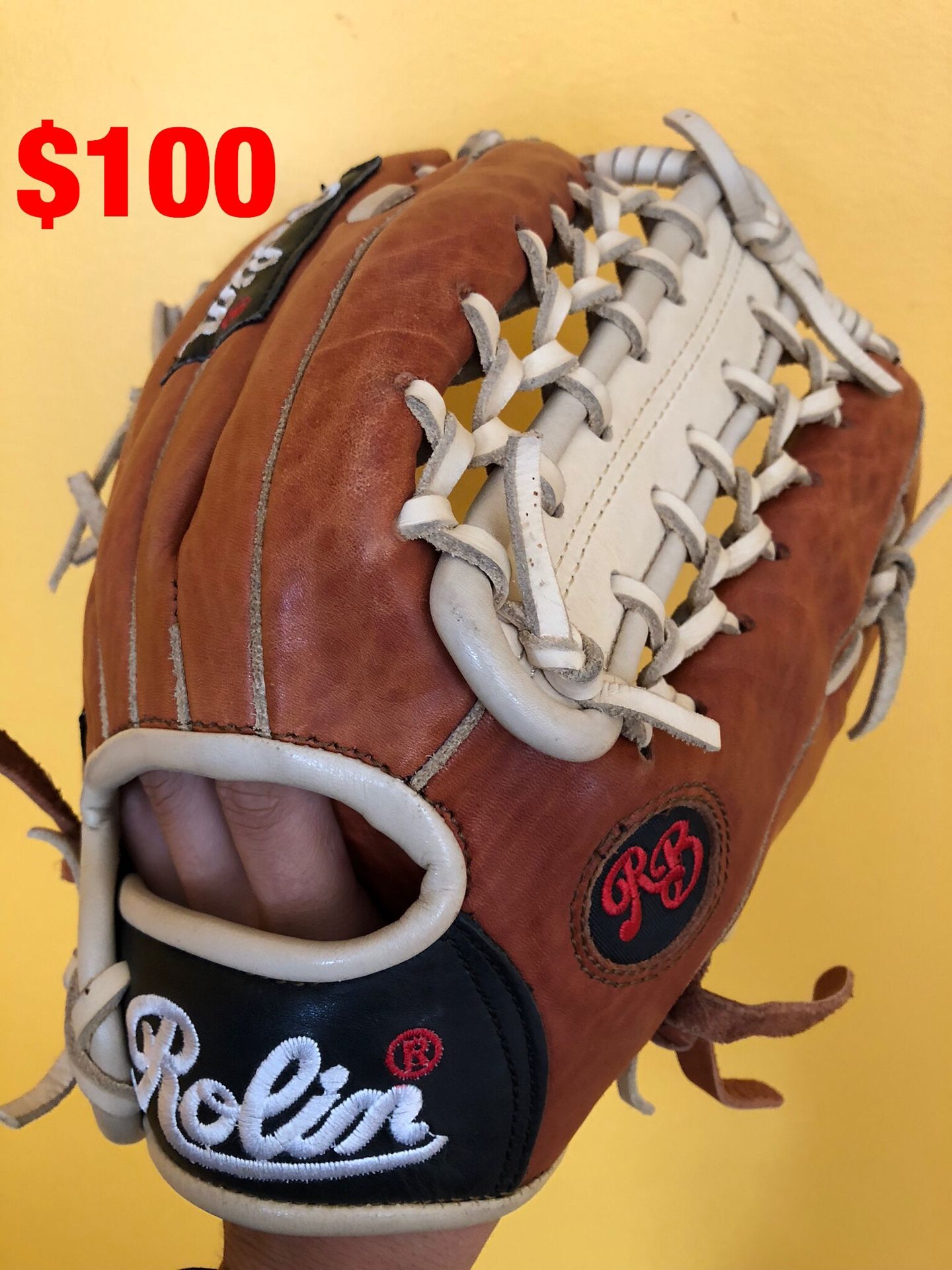 Rolin Pro baseball glove new condition quality leather glove demarini Nike Wilson easton mizuno equipment bats