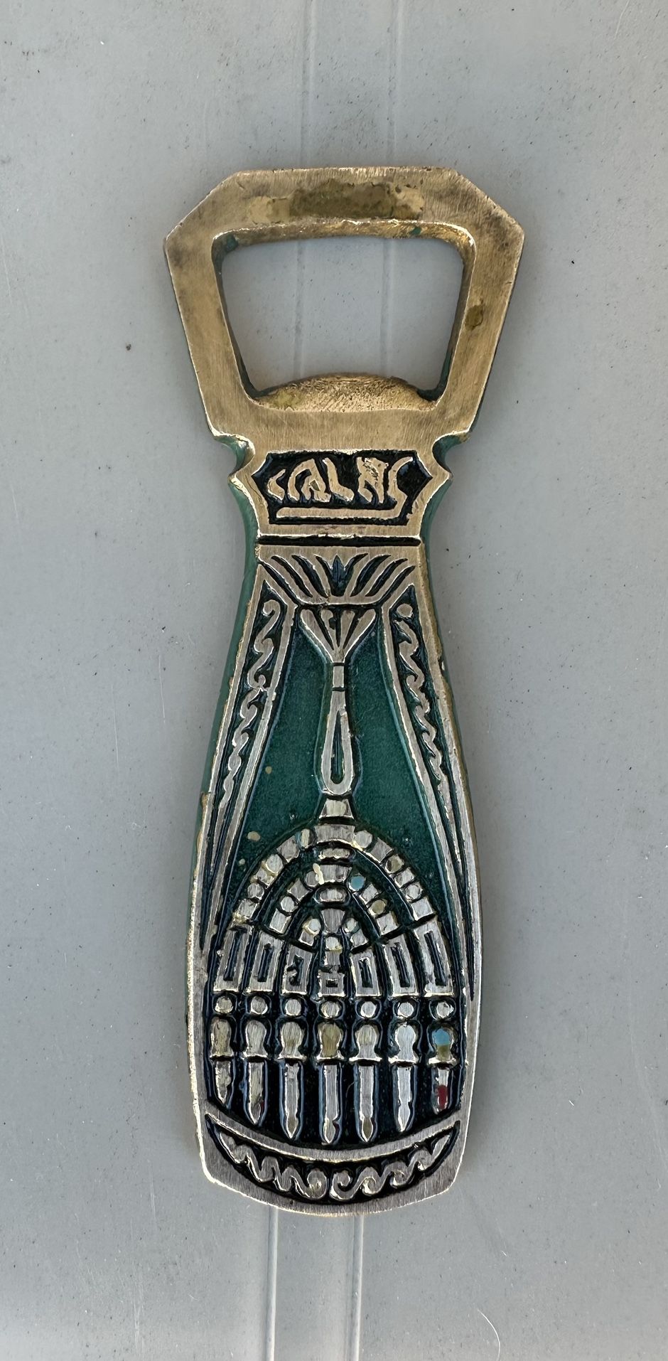 Vintage Brass Bottle Opener