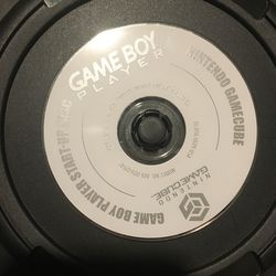 Nintendo GameCube game boy player boot up disk
