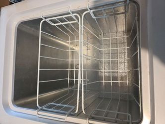 Chest Freezer with Wire Baskets