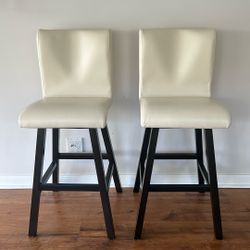 Set Of Two High Top Stools 