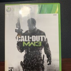 Call of Duty COD Modern Warfare 3 MW3 Xbox  