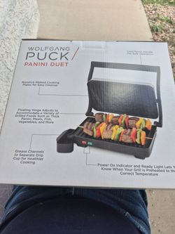 Wolfgang Puck Panini Duet Indoor Grill