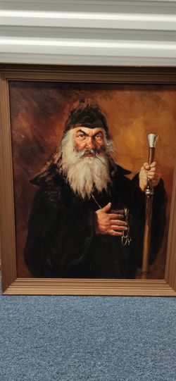 Original Oil Painting Copy Of Repin Picture