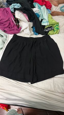 Black workout short