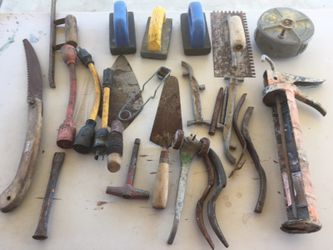 Masonry tools