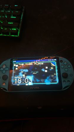 (Modded) PS Vita Blue 128G