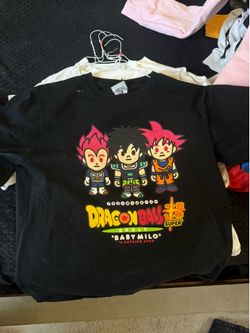 Bape t shirt dragon ball z collab ( large )