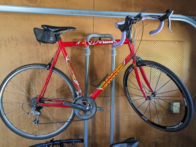 60 Cm Cannondale Road Racing Bicycle Aluminum Carbon Fork Lightweight