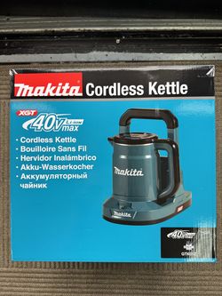 Makita GTK01Z 40V max XGT Hot Water Kettle, Tool Only