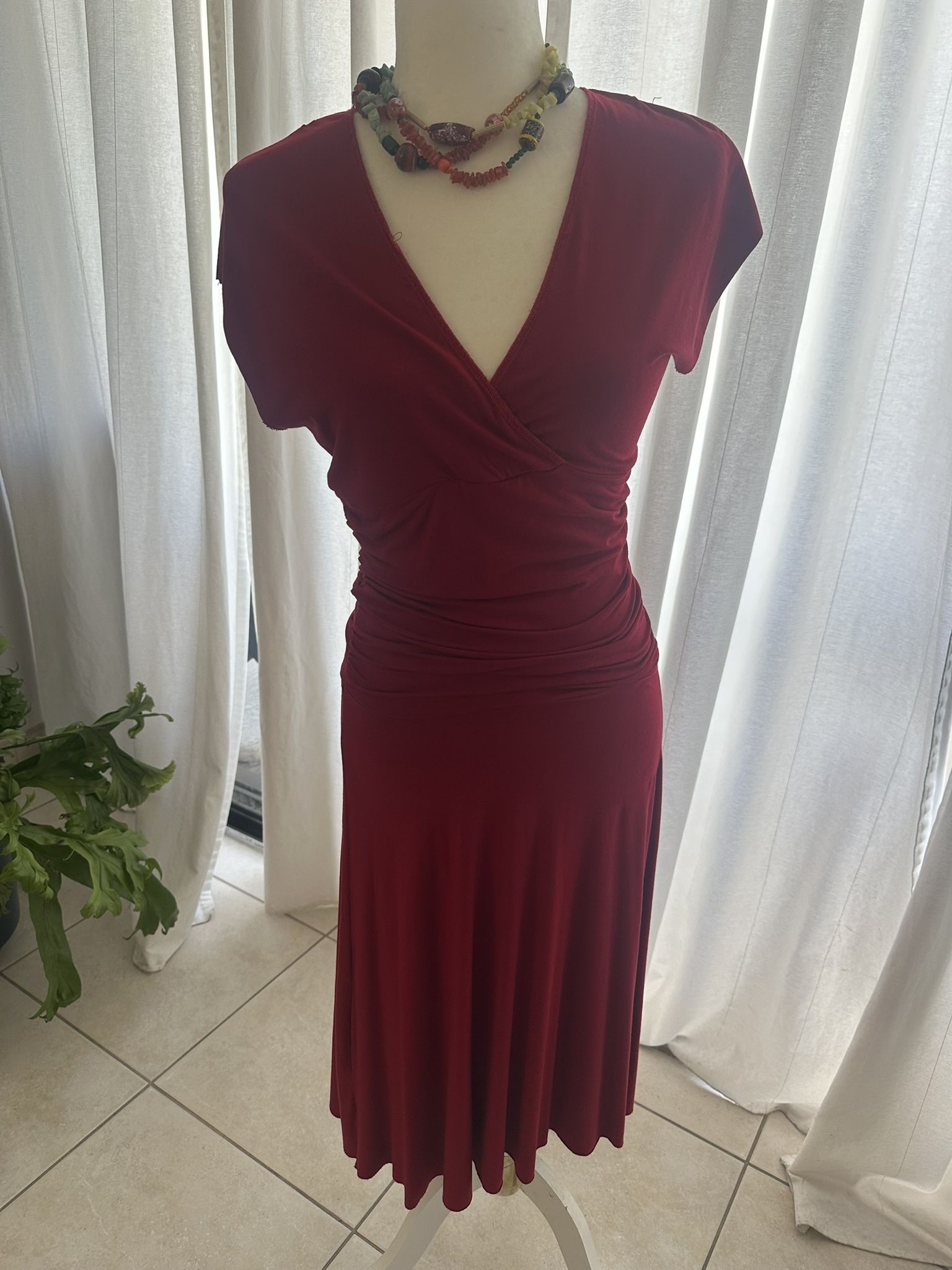Metana Red Holiday Dress