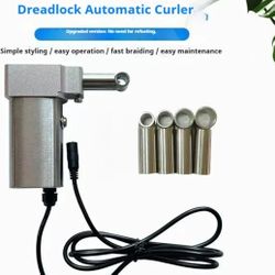 Dreadlocks Machine, Compatible for Locs Electric Handheld Portable Dreadlock Maker with 6 Sizes, Automatic Instant Loc Dreadlock Machine DIY Dreadlock