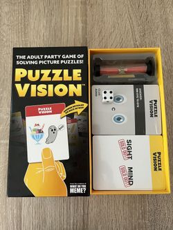 PUZZLE VISION Adult Party Game from What Do You Meme? (NEW)