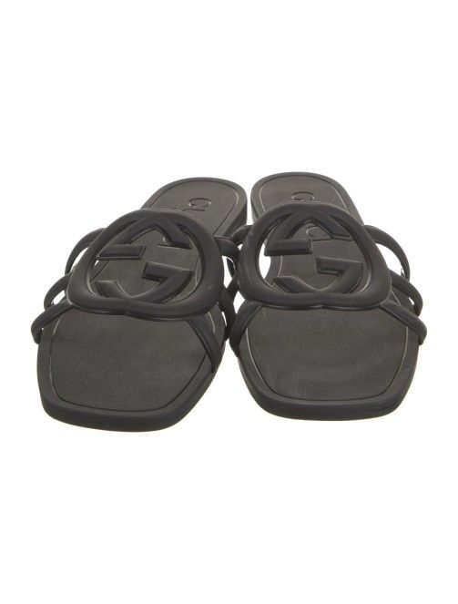Size 8 Gucci Rubber Sandals