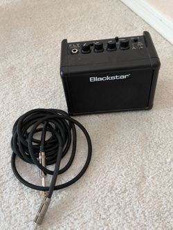 Black star fly 3 mini amp + cable