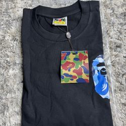 Bape x stussy tee shirt brand new