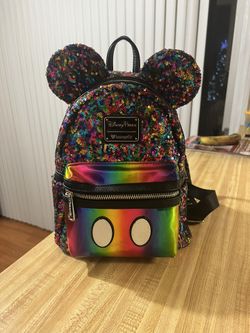 Original Loungefly Rainbow Mickey Sequence