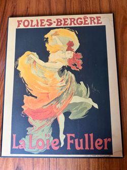Folies-Bergère La Loïe Fuller Vintage Poster Print