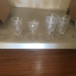 Cape cod Crystal Glasses 