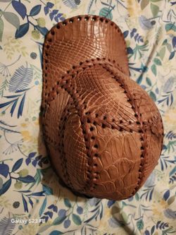Leather Ball Cap