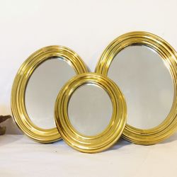 Vintage Gold Gallery Wall Mirrors