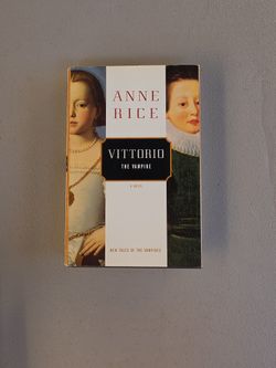 Hardcover Book Anne Rice Vittorio The Vampire