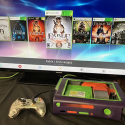 Xbox 360 Fat RGH 1TB SSD 200 Games