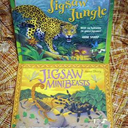 Jigsaw Jungle Mini Beasts Puzzle Book 2 Kids Learning Homeschool 