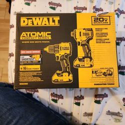 Dewalt Atomic Compact Series Brushless 2 Tool Combo 