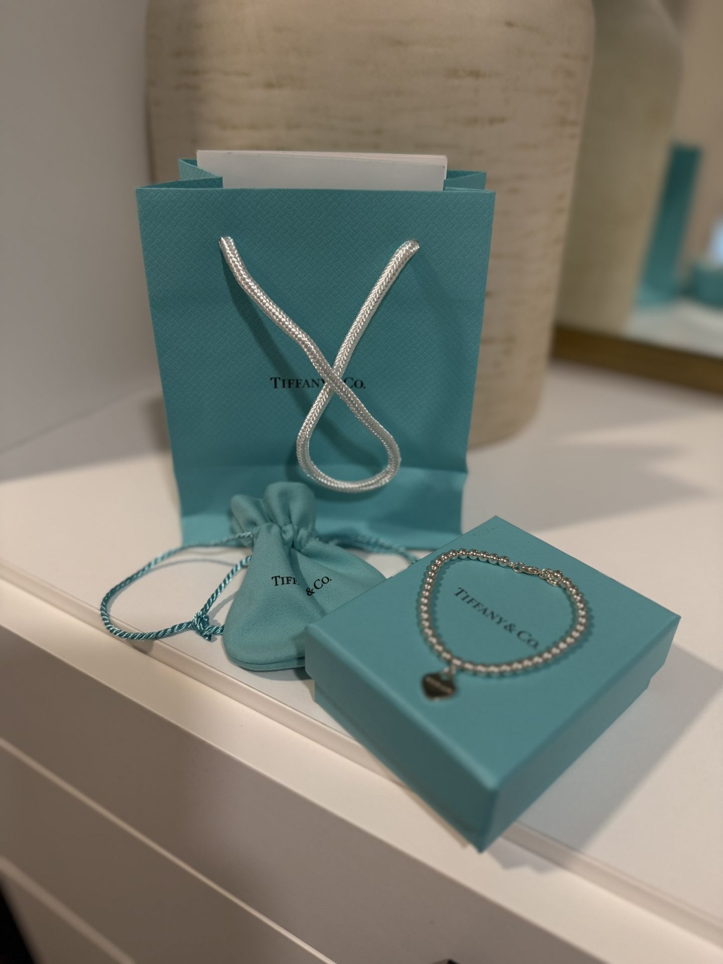 Tiffany® Full Heart Bracelet in Sterling Silver