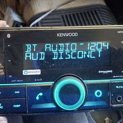 STEREO KENWOOD AUX USB BLUETOOTH GOOD CONDICIÓN ABLO ESPAÑOL