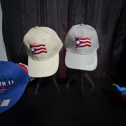 Puerto Rico Flag Baseball Hat