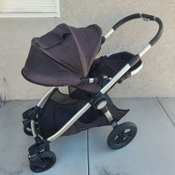 🔥 Baby Jogger City Select Stroller Reversible Seat Folding Compact Adjustable Handlebar Large Storage Basket 👀

✨ Overall pre-owned condition.

Orig